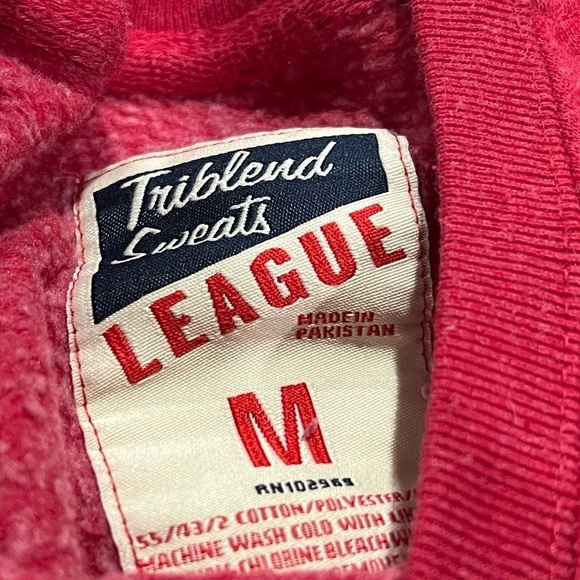 University of Nebraska Cornhuskers League Red Crewneck Sweatshirt - Picture 4 of 5